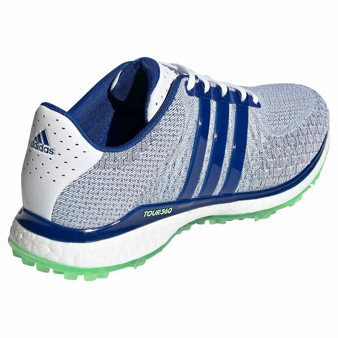 Adidas Tour360 XT-SL Textile Golf Shoes White/Royal/Mint 4 Adidas Tour360 XT-SL Textile Golf Shoes White/Royal/Mint - Image 4
