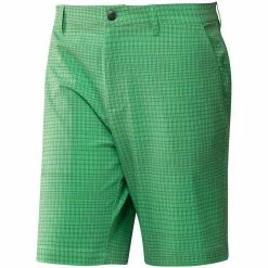 Adidas Ultimate365 Plaid Print Shorts -Shoes Popular Store adidas ultimate365 plaid print shorts semi screaming green itempicture