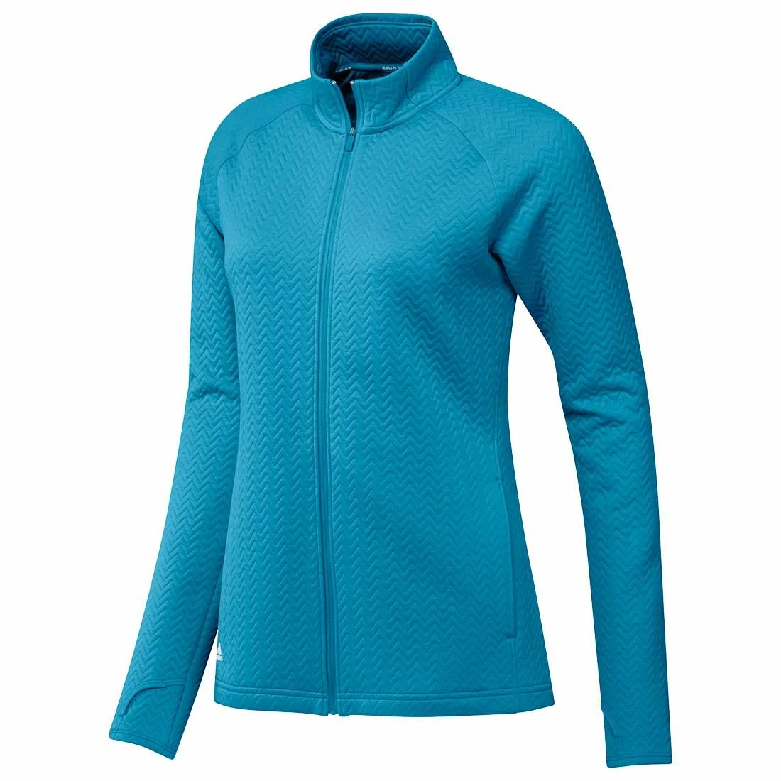 Adidas Women's Textured Layer Jacket 4 Adidas Women's Textured Layer Jacket - Image 4