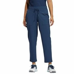 Adidas Women's Go-To Commuter Pants 7 Adidas Women's Go-To Commuter Pants -Shoes Popular Store adidas womens go to commuter pants crew navy front on model itempicture