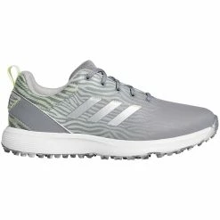 Adidas Women's S2G Spikeless Golf Shoes Grey Three/Silver/Pulse Lime