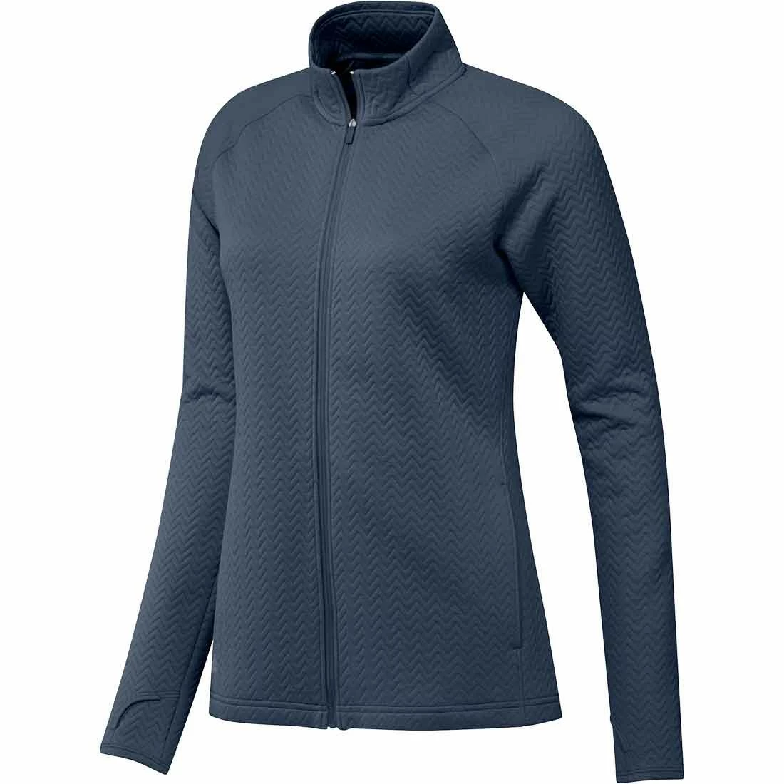 Adidas Women's Textured Layer Jacket 3 Adidas Women's Textured Layer Jacket - Image 3