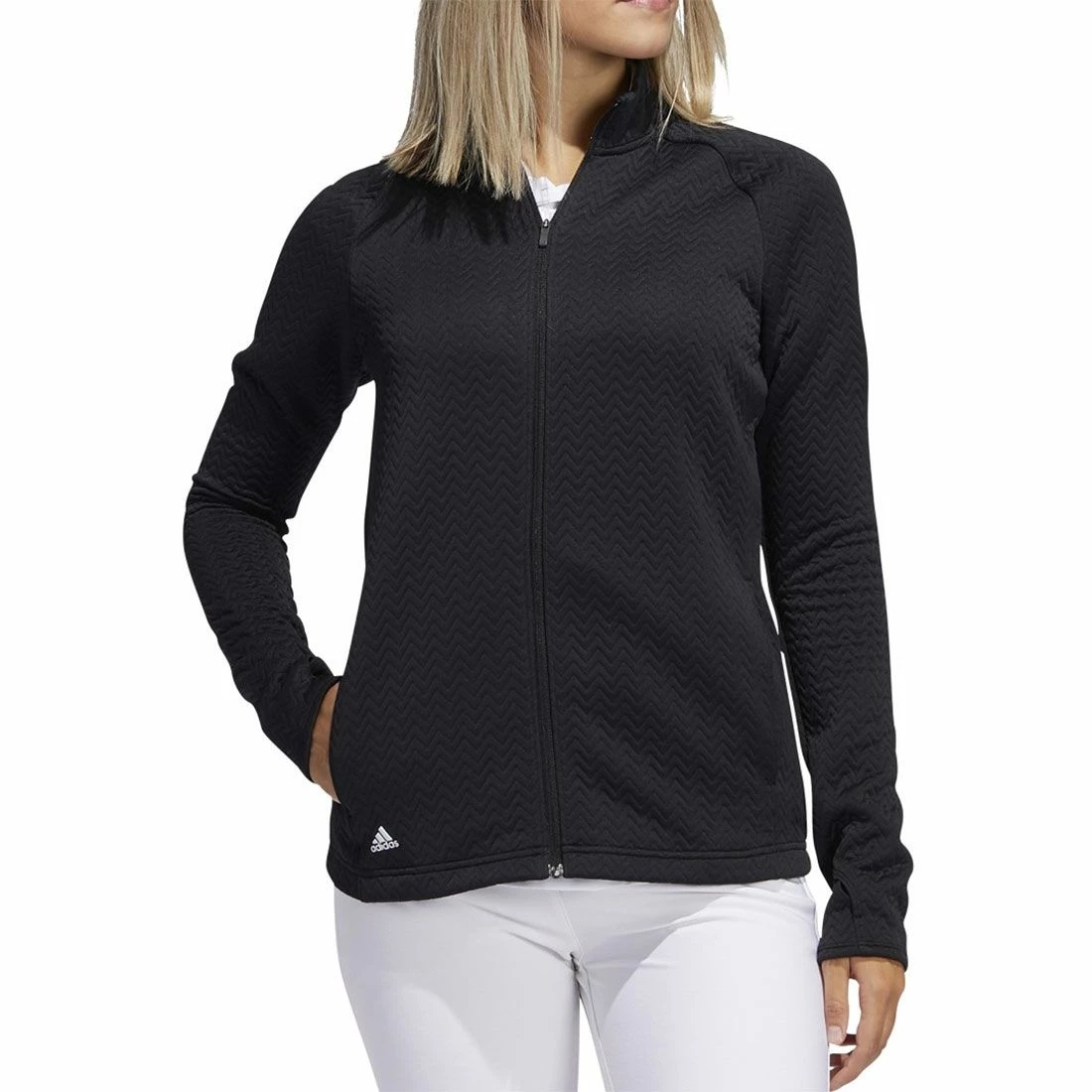 Adidas Women's Textured Layer Jacket 1 Adidas Women's Textured Layer Jacket