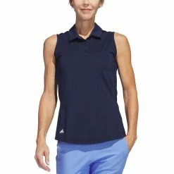 Adidas Women's Ultimate365 Solid Sleeveless Polo -Shoes Popular Store adidas womens ultimate365 solid sleeveless polo collegiate navy itempicture