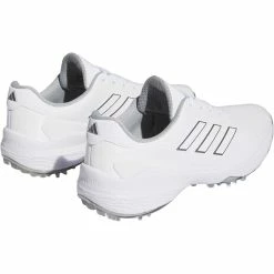 Adidas ZG23 Golf Shoes White/Silver -Shoes Popular Store adidas zg23 golf shoes white silver gw1177 back itempicture