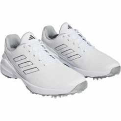 Adidas ZG23 Golf Shoes White/Silver -Shoes Popular Store adidas zg23 golf shoes white silver gw1177 front itempicture