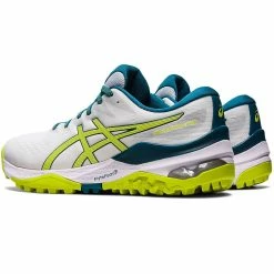 Asics Gel-Kayano Ace Golf Shoes White/Neon Lime 9 Asics Gel-Kayano Ace Golf Shoes White/Neon Lime -Shoes Popular Store asics gel kayano ace golf shoes white neon lime back itempicture