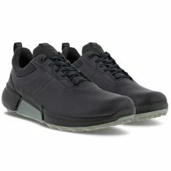 Ecco BIOM H4 Golf Shoes Black -Shoes Popular Store ecco biom h4 golf shoes black pair