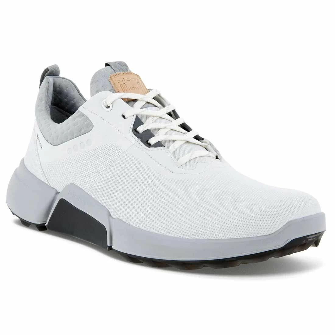 Ecco BIOM H4 Golf Shoes White/Concrete 3 Ecco BIOM H4 Golf Shoes White/Concrete - Image 3
