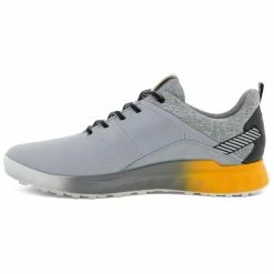 Ecco S-Three Golf Shoes Silver Grey -Shoes Popular Store ecco s three golf shoes silver grey foot inside