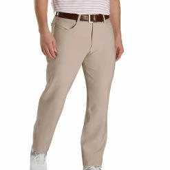 FootJoy Athletic Fit 5-Pocket Pants -Shoes Popular Store footjoy athletic fit 5 pocket pants kahki front itempicture