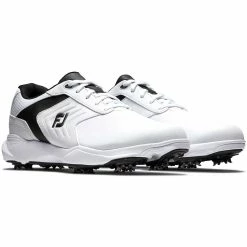 FootJoy EComfort Golf Shoes White/Black -Shoes Popular Store footjoy ecomfort golf shoes white black 57712 pair itempicture