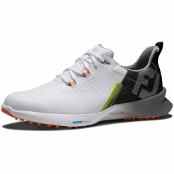 FootJoy FJ Fuel Golf Shoes White/Black/Orange 8 FootJoy FJ Fuel Golf Shoes White/Black/Orange -Shoes Popular Store footjoy fj fuel golf shoes white black orange 55443 toe itempicture