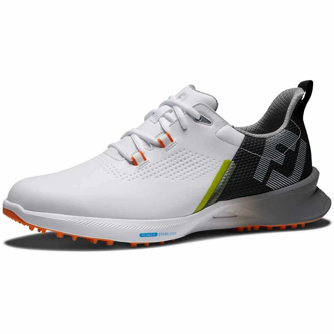 FootJoy FJ Fuel Golf Shoes White/Black/Orange 3 FootJoy FJ Fuel Golf Shoes White/Black/Orange - Image 3