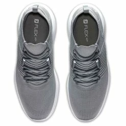 FootJoy Flex XP Golf Shoes Grey Knit -Shoes Popular Store footjoy flex xp golf shoes grey top itempicture