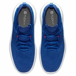 FootJoy Flex XP Golf Shoes Navy Knit -Shoes Popular Store footjoy flex xp golf shoes navy top itempicture