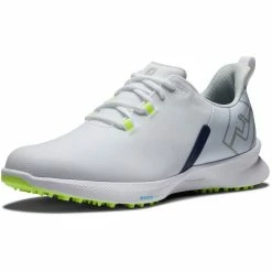 FootJoy Fuel Sport Golf Shoes White/Navy 9 FootJoy Fuel Sport Golf Shoes White/Navy -Shoes Popular Store footjoy fuel sport golf shoes white navy 55453 toe itempicture