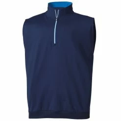 FootJoy Half Zip Pullover Vest -Shoes Popular Store footjoy half zip pullover vest navy hero itempicture