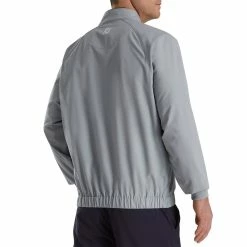 FootJoy Half Zip Windshirt -Shoes Popular Store footjoy half zip windshirt grey back itempicture