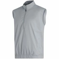 FootJoy Half Zip Windshirt Vest -Shoes Popular Store footjoy half zip windshirt vest grey hero itempicture