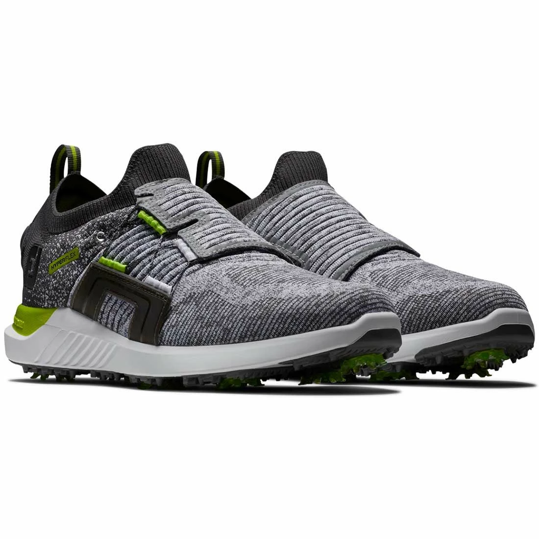 FootJoy HyperFlex BOA Golf Shoes Charcoal/Lime 3 FootJoy HyperFlex BOA Golf Shoes Charcoal/Lime - Image 3