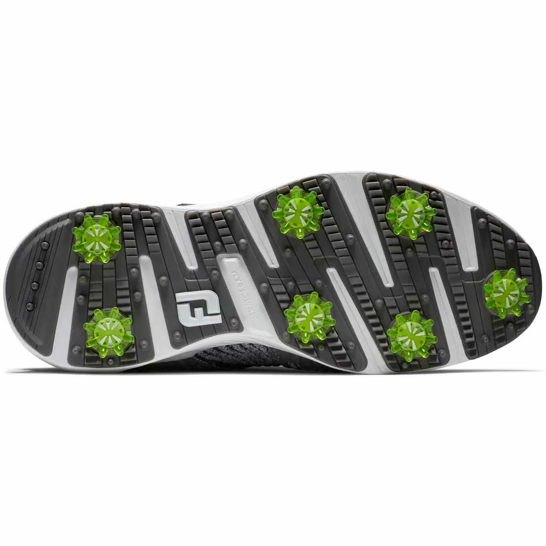 FootJoy HyperFlex BOA Golf Shoes Charcoal/Lime 2 FootJoy HyperFlex BOA Golf Shoes Charcoal/Lime - Image 2