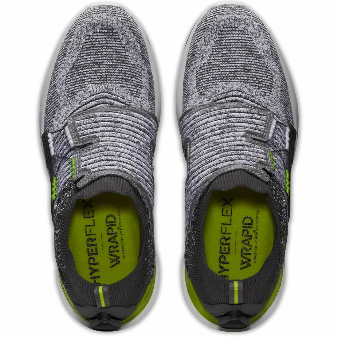 FootJoy HyperFlex BOA Golf Shoes Charcoal/Lime 6 FootJoy HyperFlex BOA Golf Shoes Charcoal/Lime - Image 6