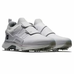 FootJoy HyperFlex Carbon BOA Golf Shoes White/Grey -Shoes Popular Store footjoy hyperflex carbon boa golf shoes white grey 51121 pair itempicture