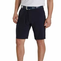 FootJoy Lightweight Shorts -Shoes Popular Store footjoy lightweight shorts navy front itempicture