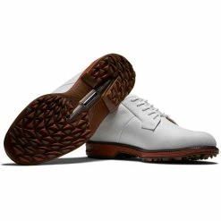 FootJoy Premiere Series Field Golf Shoes White/Brick -Shoes Popular Store footjoy premiere series flint golf shoes white brick 53989 beauty itempicture