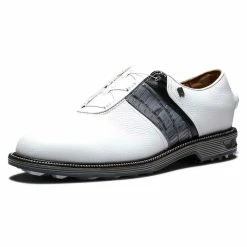 FootJoy Premiere Series Packard BOA Golf Shoes White/Black/Grey -Shoes Popular Store footjoy premiere series packard boa golf shoes white black grey toe