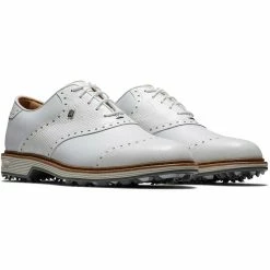 FootJoy Premiere Series Wilcox Golf Shoes White -Shoes Popular Store footjoy premiere series wilcox golf shoe white 54322 display itempicture