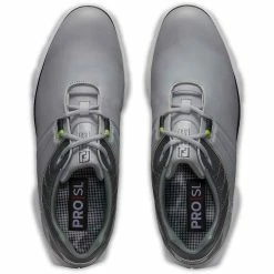 FootJoy Pro SL Golf Shoes Grey/Lime -Shoes Popular Store footjoy pro sl golf shoes grey lime 53075 top itempicture