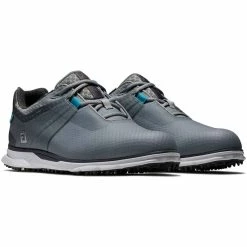 FootJoy Pro SL Sport Golf Shoes Grey/Reef Blue -Shoes Popular Store footjoy pro sl sport golf shoes grey reef blue 53855 pair itempicture