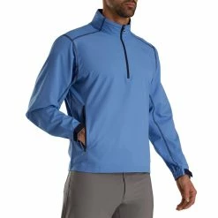 FootJoy Sport Windshirt -Shoes Popular Store footjoy sport windshirt indigo front itempicture