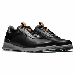 FootJoy Stratos Golf Shoes Black -Shoes Popular Store footjoy stratos golf shoes black pair itempicture