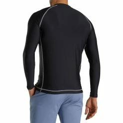 FootJoy Thermal Base Layer Shirt -Shoes Popular Store footjoy thermal base layer shirt black back itempicture