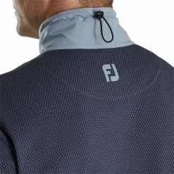 FootJoy ThermoSeries Hybrid Jacket 6 FootJoy ThermoSeries Hybrid Jacket -Shoes Popular Store footjoy thermoseries hybrid jacket charcoal grey detail itempicture