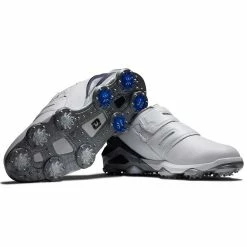 FootJoy Tour Alpha Dual BOA Golf Shoes White/Navy/Grey -Shoes Popular Store footjoy tour alpha boa golf shoes white navy grey combo itempicture