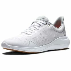 FootJoy Women's FJ Flex Golf Shoes White -Shoes Popular Store footjoy womens fj flex golf shoes white 95764 toe itempicture