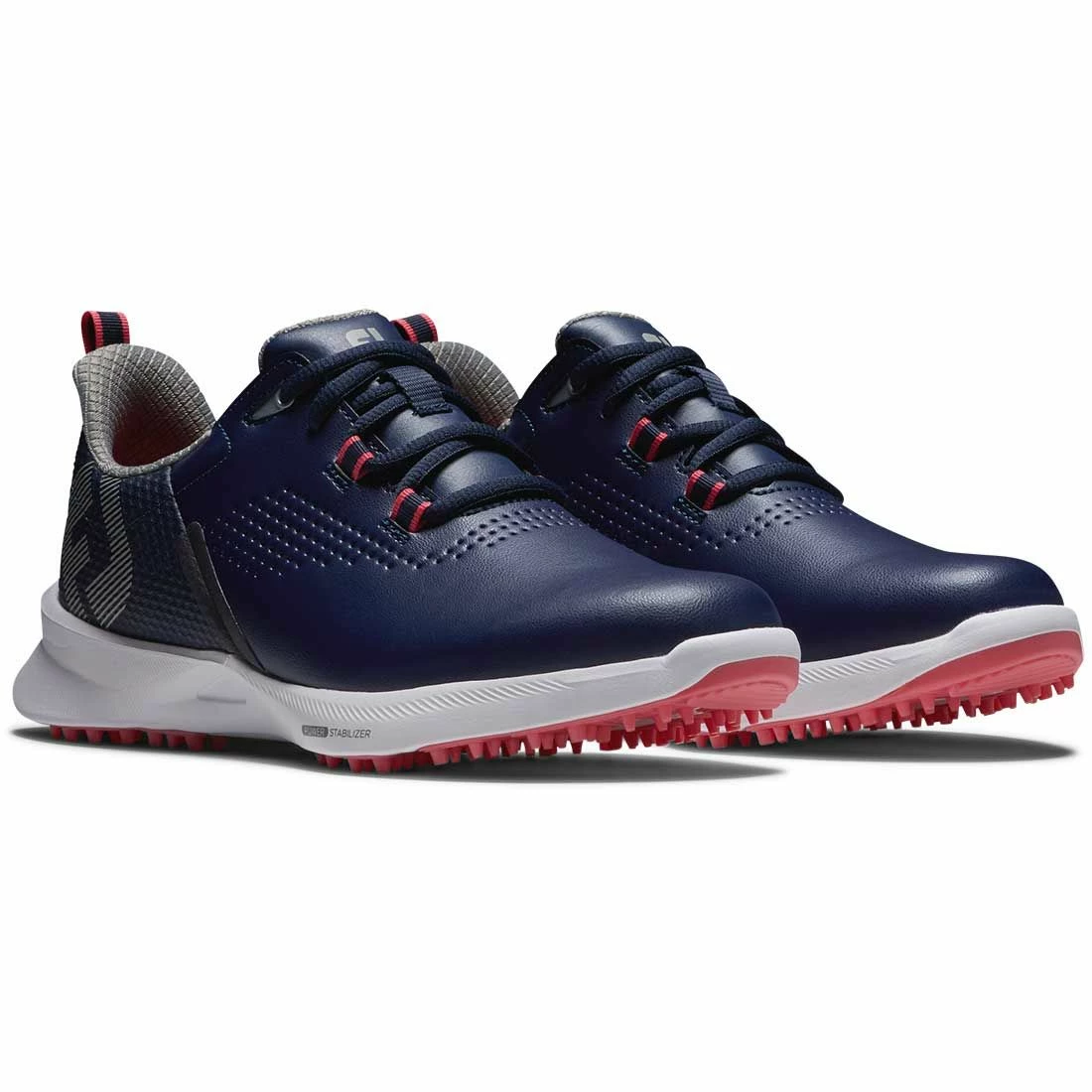 FootJoy Women's FJ Fuel Golf Shoes Navy/Hot Pink 4 FootJoy Women's FJ Fuel Golf Shoes Navy/Hot Pink - Image 4