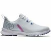 FootJoy Women's Fuel Sport Golf Shoes White/Pink