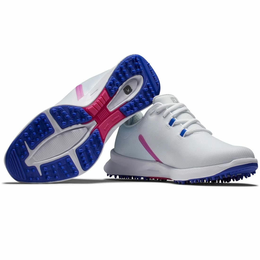 FootJoy Women's Fuel Sport Golf Shoes White/Pink 5 FootJoy Women's Fuel Sport Golf Shoes White/Pink - Image 5
