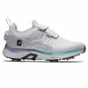 FootJoy Women's HyperFlex BOA Golf Shoes White/Purple