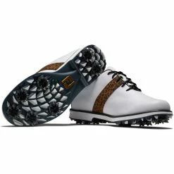 FootJoy Women's Premiere Series Golf Shoes White/Leopard -Shoes Popular Store footjoy womens premiere series golf shoes white leopard 99041 combo itempicture