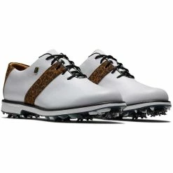 FootJoy Women's Premiere Series Golf Shoes White/Leopard -Shoes Popular Store footjoy womens premiere series golf shoes white leopard 99041 pair itempicture