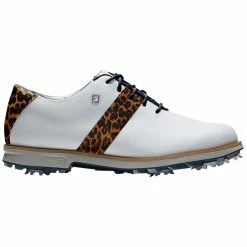 FootJoy Women's Premiere Series Golf Shoes White/Leopard