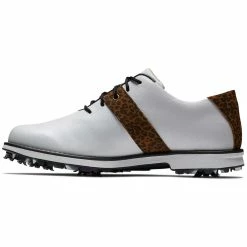 FootJoy Women's Premiere Series Golf Shoes White/Leopard -Shoes Popular Store footjoy womens premiere series golf shoes white leopard 99041 side itempicture