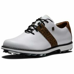 FootJoy Women's Premiere Series Golf Shoes White/Leopard -Shoes Popular Store footjoy womens premiere series golf shoes white leopard 99041 toe itempicture