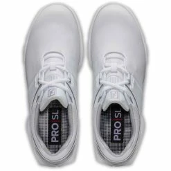 FootJoy Women's Pro SL Golf Shoes White -Shoes Popular Store footjoy womens pro sl golf shoes 98134 white top itempicture